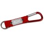 Porte-clés mousqueton Ichthus tissu rouge – 729701 - Uljo
