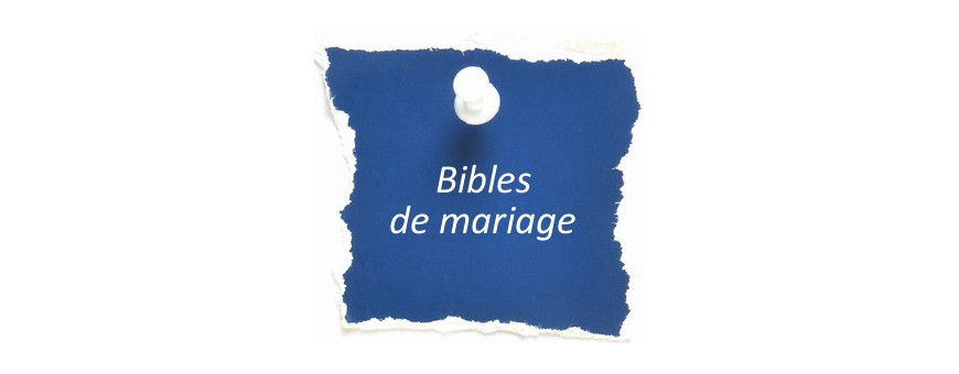 Bibles de mariage